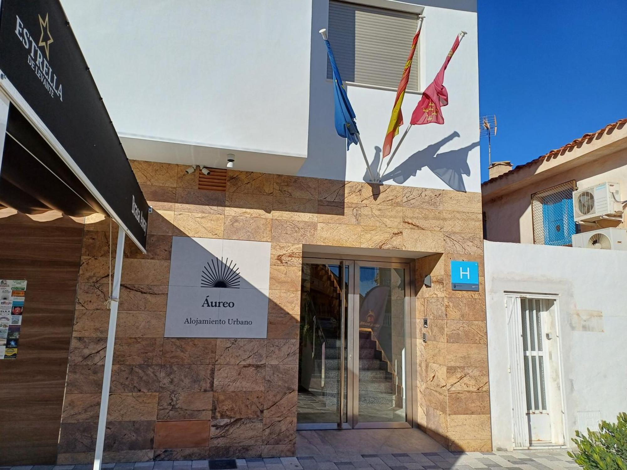 Aureo Alojamiento Urbano Abarán Extérieur photo